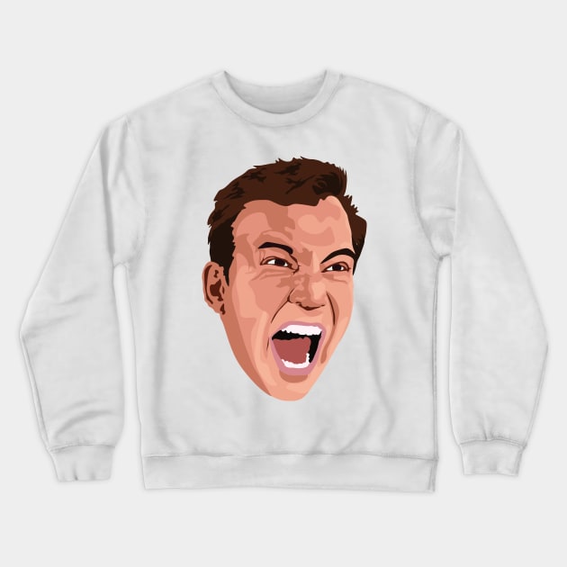 Scream Crewneck Sweatshirt by FutureSpaceDesigns